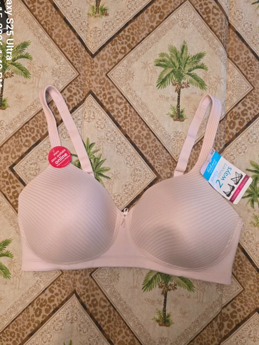 Vanity Fair Padded Wire Free Bra Size 36